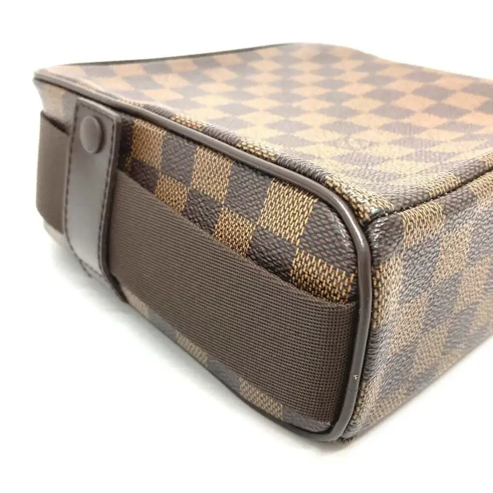 LOUIS VUITTON Brown Damier Canvas Pochette Shoulder Bag